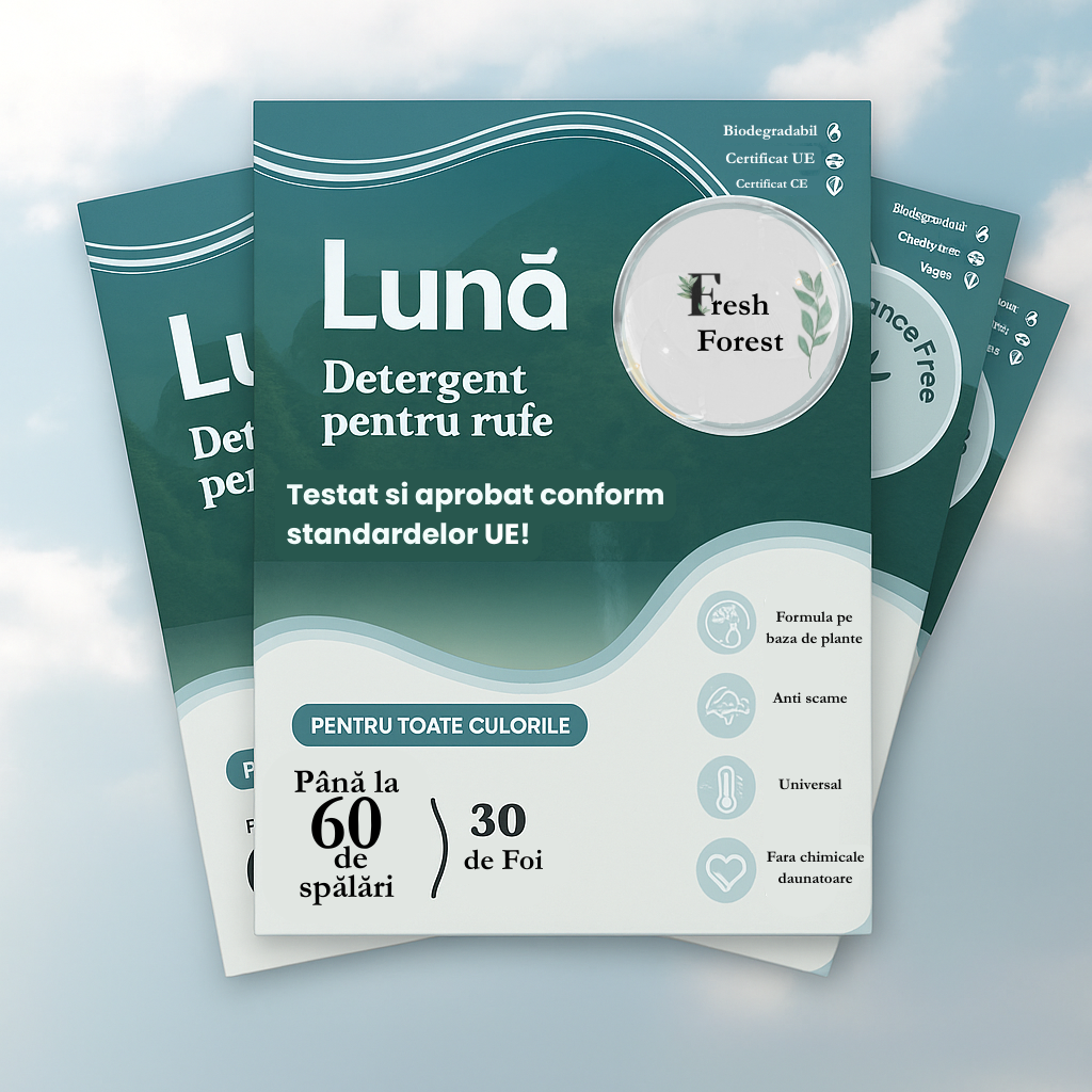 Detergent rufe Lună